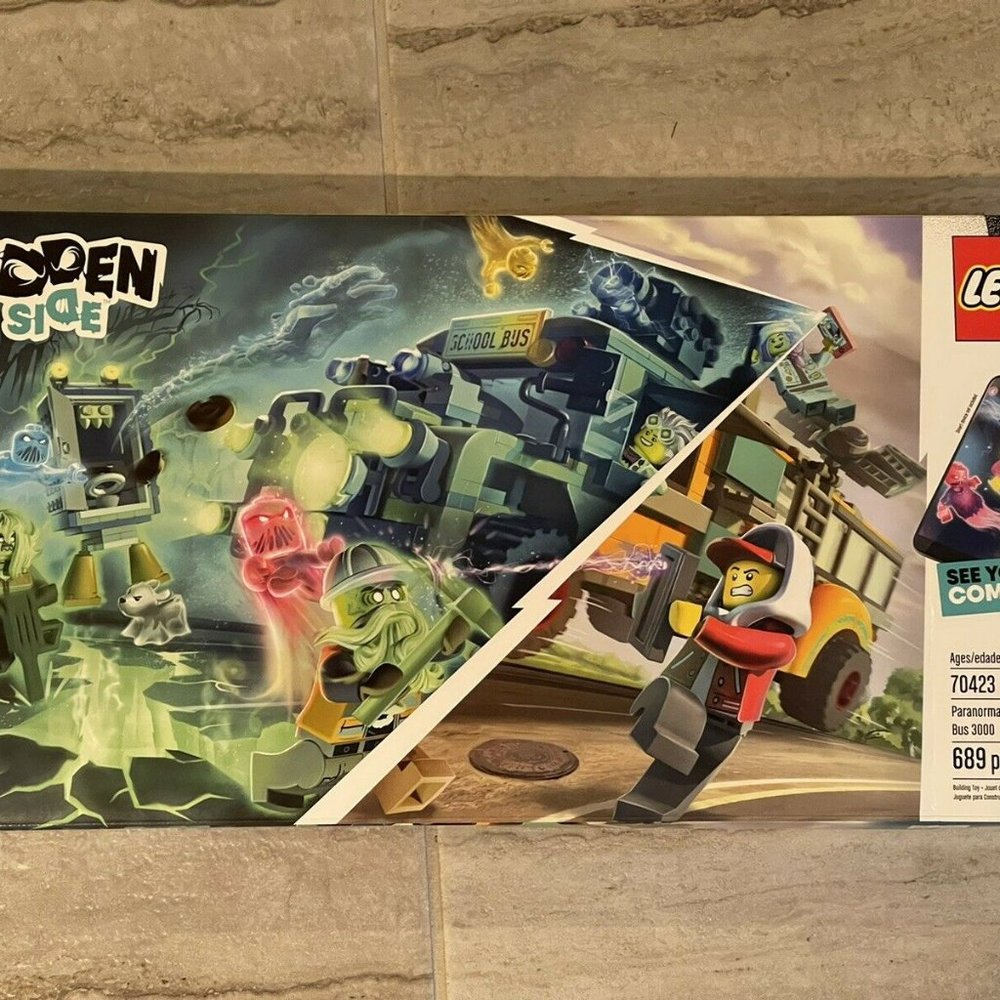LEGO Paranormal Intercept Bus 3000 Hidden Side (70423) RETIRED Sealed & New